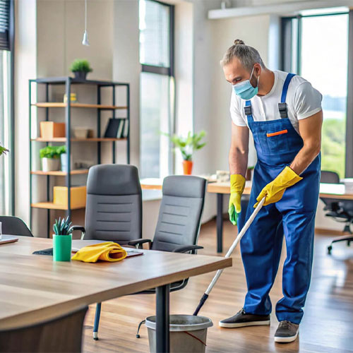 Experienced cleaning company team in Dubai